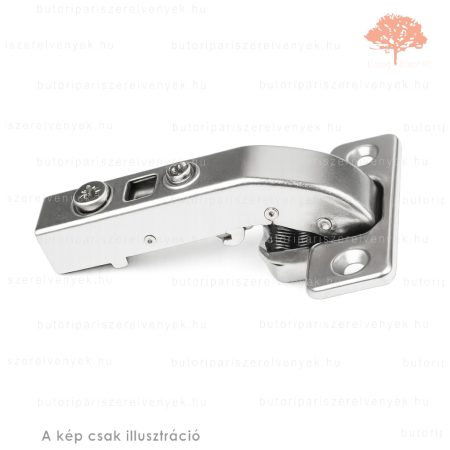 STRONG kivetőpánt - PILLÉRPÁNT 90° - S5 - fékezett - klikkes - excenteres állítással