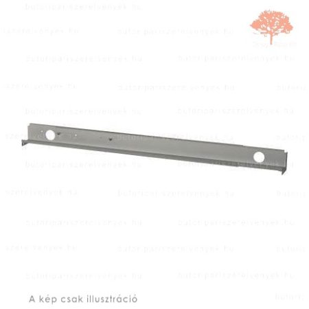 Irodai RAL 9006 ezüst színű asztallábhoz (3105) állítható összekötő csatorna 1400-1800mm