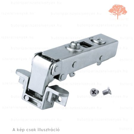 STRONG kivetőpánt - RÁÜTŐDŐ 110° ALUKERETHEZ - S5 - fékezett - klikkes - excenteres állítással